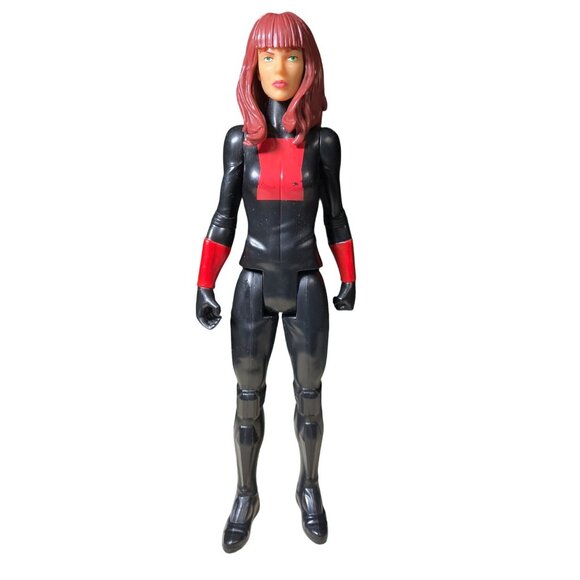Marvel Avengers Black Widow Titan Hero Series 12" Red 2016 Action Figure Hasbro - Picture 1 of 11